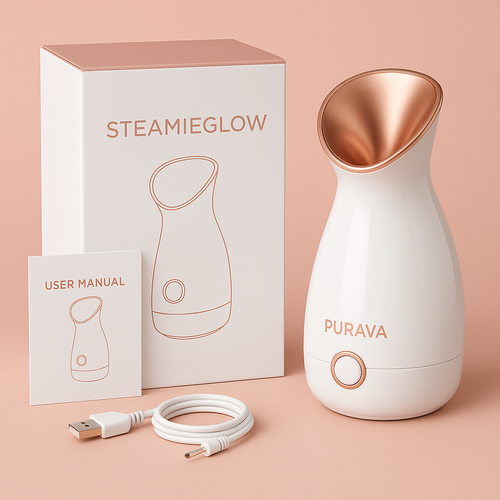 Nano-Ionic Facial Steamer – Purava