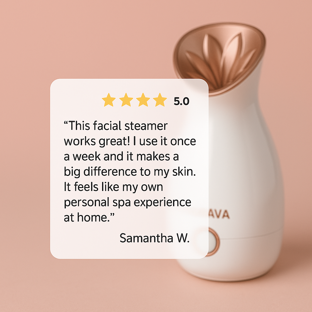 Nano-Ionic Facial Steamer – Purava