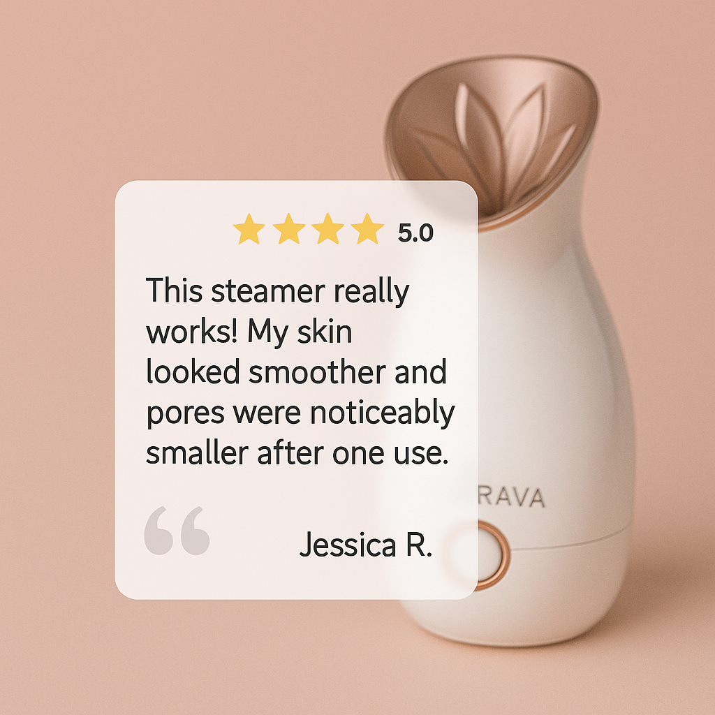 Nano-Ionic Facial Steamer – Purava